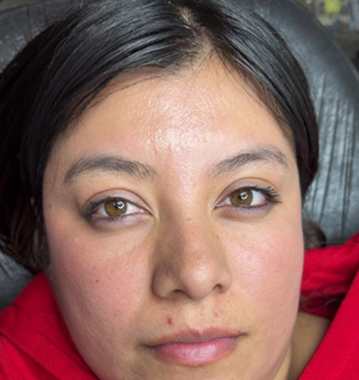 Cejas antes de la micropigmentación